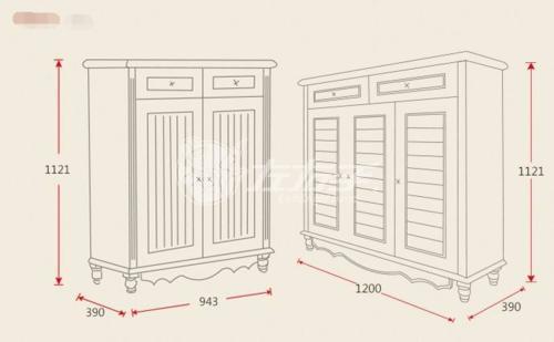 一般鞋柜尺寸是多少？鞋柜尺寸標準尺寸